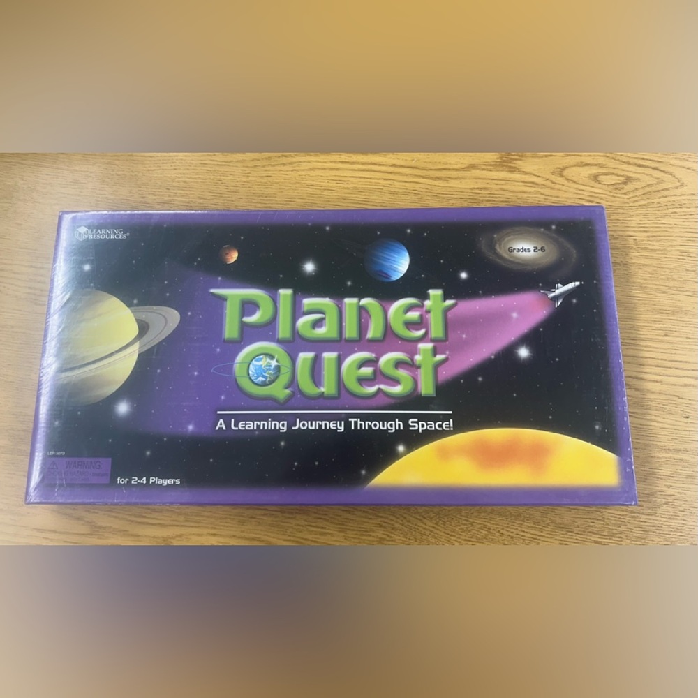 Planet Quest A Learning Journey Through Space Learning Resources Grades 2-6